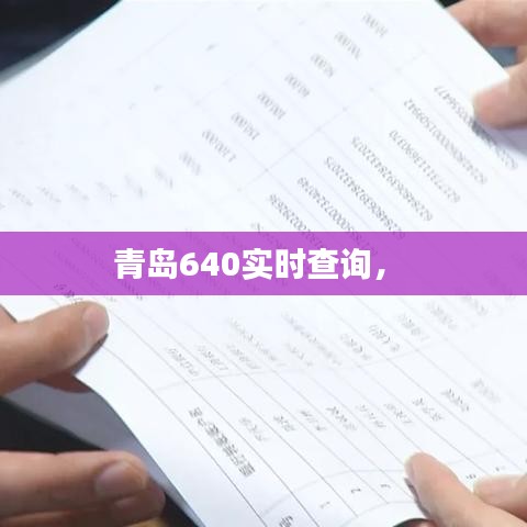 青岛640实时查询， 