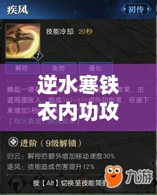 逆水寒铁衣内功攻略大揭秘，助你轻松提升战力！