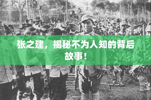 张之建，揭秘不为人知的背后故事！