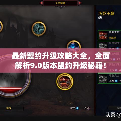 最新盟约升级攻略大全，全面解析9.0版本盟约升级秘籍！