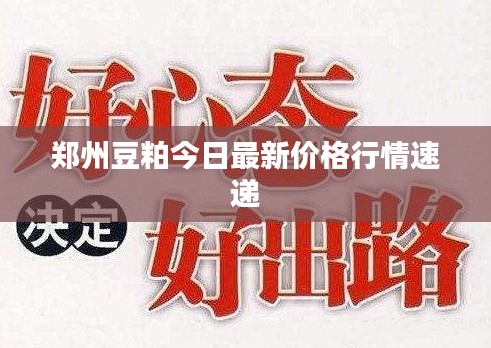 郑州豆粕今日最新价格行情速递