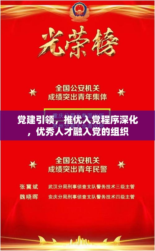 党建引领，推优入党程序深化，优秀人才融入党的组织
